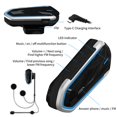 thumbnail image 4 of Motorcycle Helmet Headset Bluetooth-compatible Music Helmet Headphone Waterproof, 4 of 8