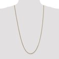 thumbnail image 2 of 10k Yellow Gold 1.5mm Franco Chain Necklace Pendant Charm, 2 of 9
