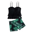 thumbnail image 1 of Girls Swimsuit 2 Piece Cute Tankini Swimwear Ruffle Bathing Suit for Girls 9, 1 of 7
