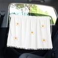 thumbnail image 4 of Lksixu Car Accessories Car Curtain Shading Curtain Cloth Art Car Sunscreen Heat Insulation Shading Curtain Cute Car Interior Accessories Universal Car Interior Accessory, 4 of 8