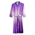 thumbnail image 3 of LSLJS Robe Bandage Unie pour Femmes Peignoir Robe Pyjama Longue Tenue de Nuit Poche Ceinture+ceintures, Peignoirs Cadeaux pour Femmes, 3 of 8