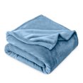 thumbnail image 1 of Bare Home Microplush Fleece Blanket - 300 GSM - Fuzzy Microfleece - Soft & Plush - King, Coronet Blue, 1 of 5