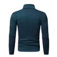 thumbnail image 3 of RKSTN Long Sleeve Tee Shirts for Men Turtleneck Solid Color Tops Fall Winter Soft Stretch Bottoming Blouse Tops, 3 of 7