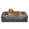 thumbnail image 1 of Washable Orthopedic Large Dog Bed - Removable Orthopedic Foam Dogs Beds with Bolsters Waterproof Large Dog Bed and Non-Slip Bottom Extra Large Dogs Beds Sofa, 1 of 5