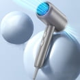 thumbnail image 4 of Séchoir à Cheveux de Voyage Séchoir à Cheveux Haute Vitesse Moteur Sans Balais Hydronium Négatif Séchoir à Cheveux Séchage Rapide Faible Bruit Contrôle de la Température Séchoir à Cheveux avec Embout Usage Domestique Cadeau Séchoir à Cheveux Ionique, 4 of 8