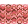 thumbnail image 1 of Ahgly Company Tapis Rectangulaire Lavable en Machine Intérieur Transitionnel Rouge Lave, 8 Pieds x 12 Pieds, 1 of 7