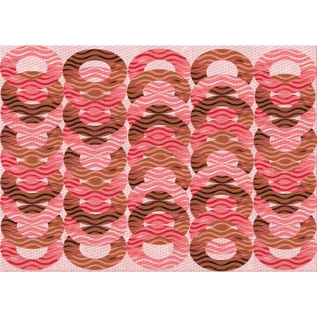 Ahgly Company Tapis Rectangulaire Lavable en Machine Intérieur Transitionnel Rouge Lave, 8 Pieds x 12 Pieds