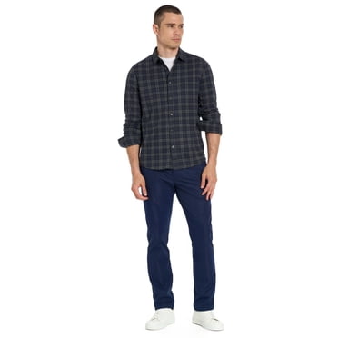 Van Heusen Long Sleeve Performance Plaid Shirt