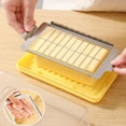 thumbnail image 4 of Kitchen Butter Cutting and Storage Container with Stainless Steel Slicer Airtight Lid and Fork—Versatile Butter Dish for Everyday Cooking, 4 of 6