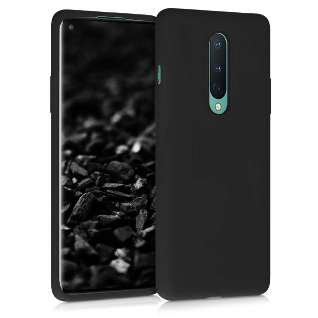 kwmobile Case Compatible with OnePlus 8 (2020) Case - TPU Silicone Phone Cover with Soft Finish - Lavender Grey