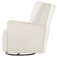 thumbnail image 5 of Dream On Me Holland Upholstered Swivel Glider | Rocker I Included Ottoman I Modern Design, 5 of 5