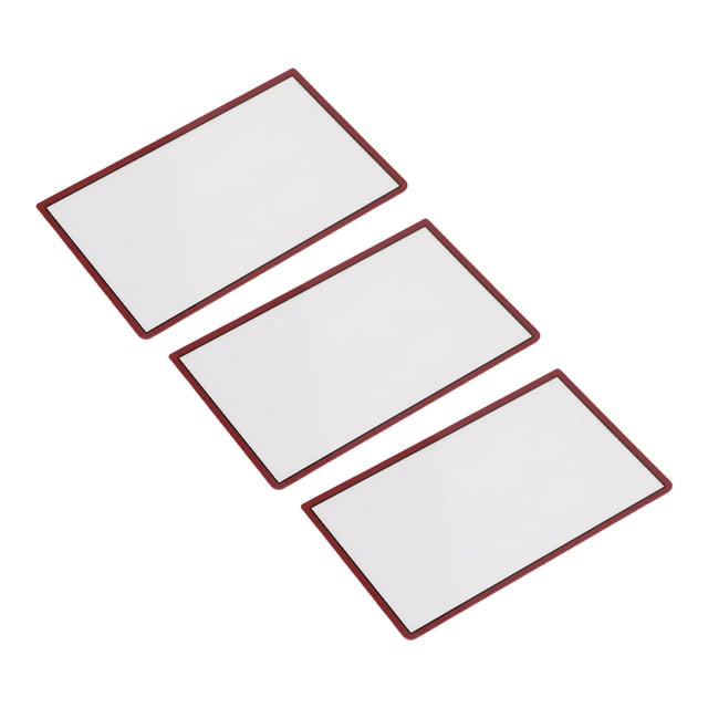 3 Pcs Écran Supérieur de Remplacement Adapté pour Nouveau 3DS TG, Pièces de Réparation d'Écran Supérieur en Résine