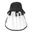 thumbnail image 2 of XYCCA Chapeaux de Pêcheur Protecteurs et Résistants au Soleil avec Protection Anti-Salive Équipement de Protection Visage Transparent-0823, 2 of 5