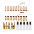 thumbnail image 1 of 38pcs MB15 MIG Soudage Torche Consommables Titulaire Conique Embouts de Contact de Buse de Gaz, 1 of 11