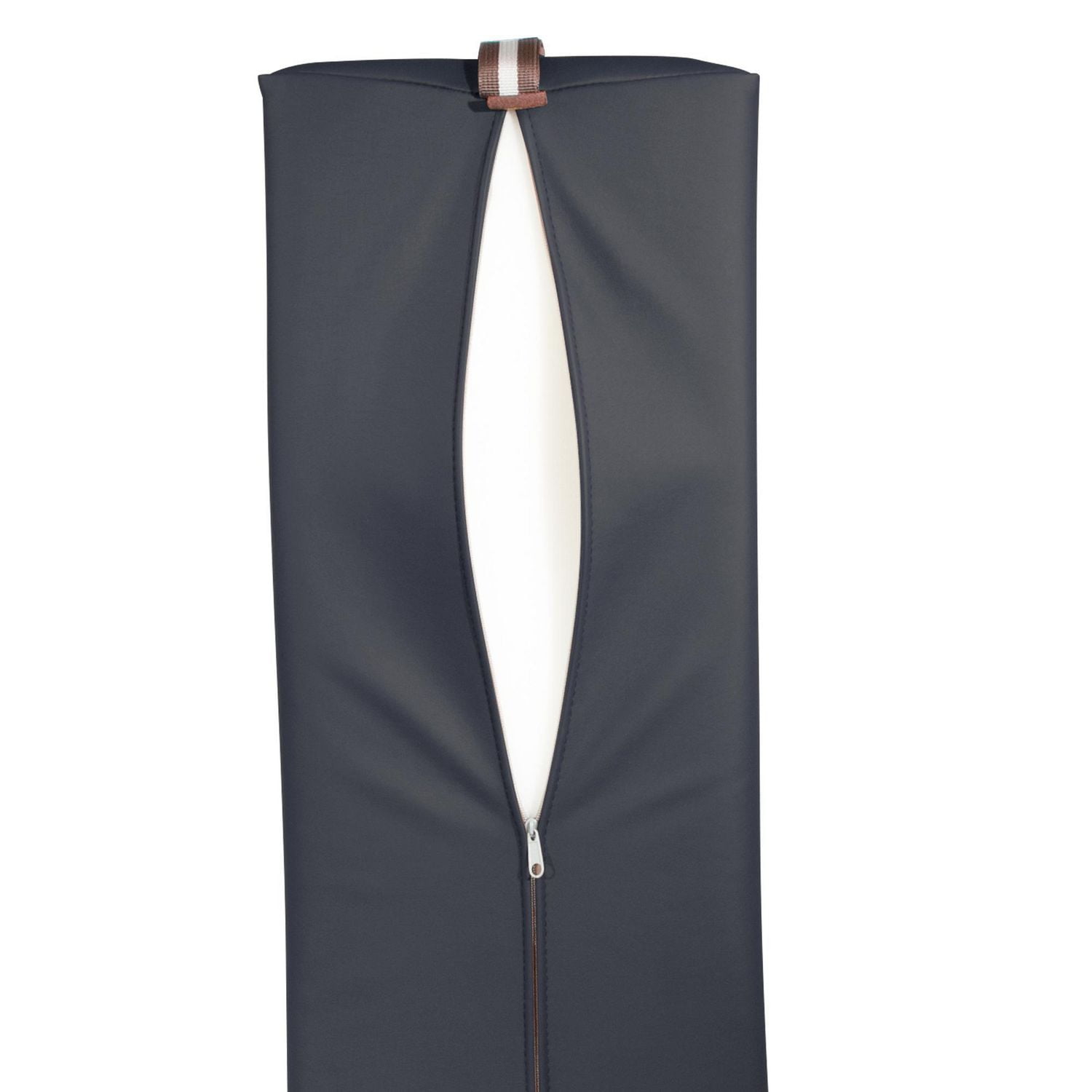 Master Massage 15cm Traversin de massage demi-rond Bleu Royal