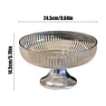 thumbnail image 3 of Birdeem Transparent Fruit Tray Household Living Room Coffee Table Fashion Put Snacks Candy Nut Dry Fruit Storage Box, 3 of 6