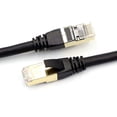 thumbnail image 4 of Amdohai Cat8 Ethernet Cable High Speed Network Cable 40Gbps 2000Mhz/ Shielded Twisted Pair/ Gold Plated RJ45 Interface Black 20m, 4 of 7