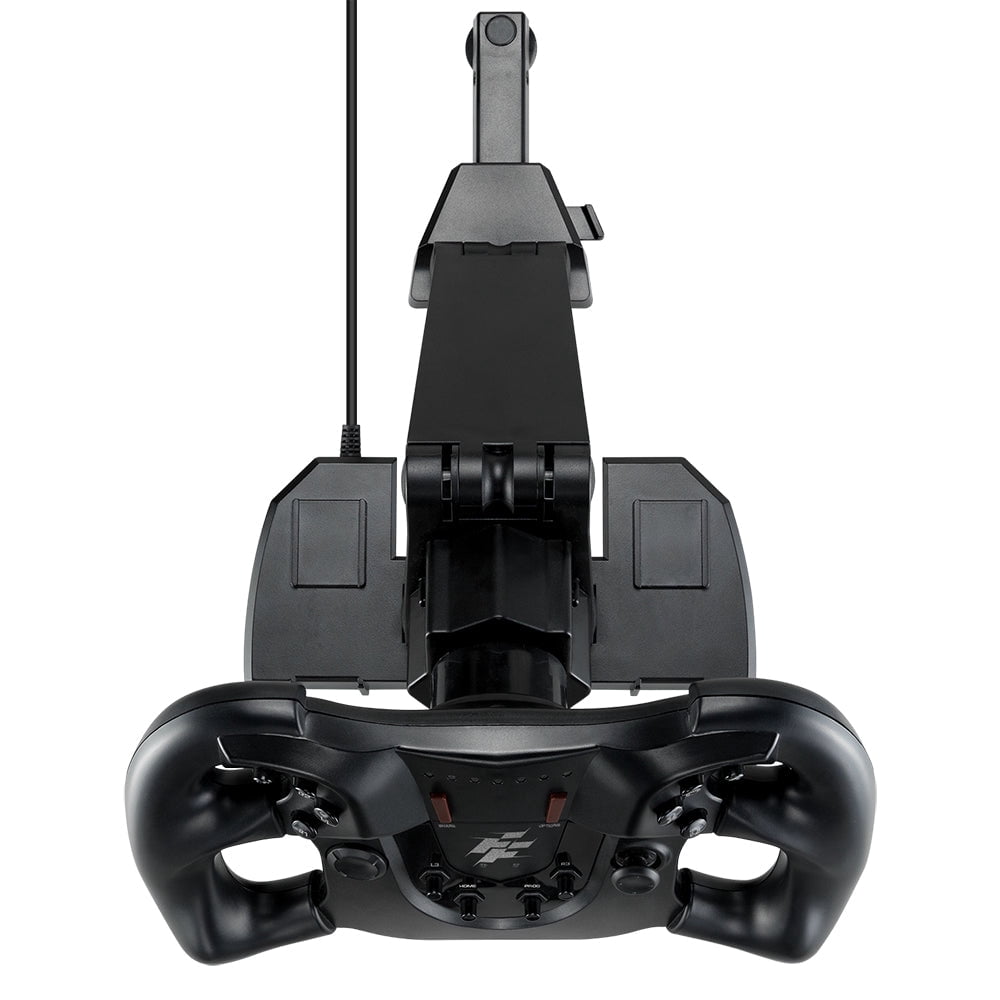 Volant de course Flashfire Monza avec levier vitesses en H et pédales pour PC, PS3, PS4, XBOX 360, ONE, Series X/S Nintendo Switch, Noir.