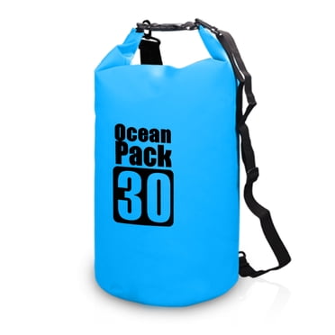 10L / 15L / 20L / 30L Outdoor Waterproof Dry Backpack Water Bag Roll Sack for Kayaking Rafting Boating River Trekking