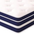 thumbnail image 1 of GUUKIN 12 inch Queen Mattress , Memory Foam & Spring Hybrid Medium Comfort Queen Size in a Box,Adult, 1 of 11