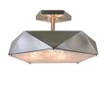 thumbnail image 1 of Uttermost Tesoro 3 Light Antique Nickel Semi Flush, 1 of 2