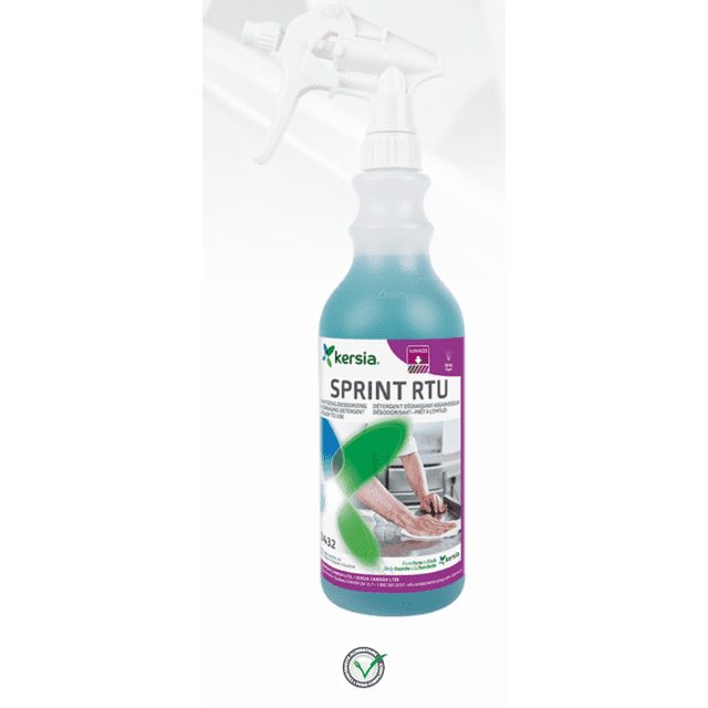 Sprint Rtu, Sanitizing Deodorizing Degreasing Detergent, Ready to use, 750ml