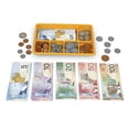 thumbnail image 4 of Learning Resources Canadian Currency X-Change Activity Set, Play Money Ages 5 and Up, 4 of 7