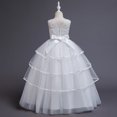 thumbnail image 4 of KAWELL Robe de Gala Princesse Sans Manches Brodée pour Filles Robe de Bal pour Enfants, 4 of 4