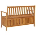 thumbnail image 3 of vidaXL Garden Storage Bench 120 cm Solid Acacia Wood, 3 of 5