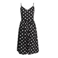 thumbnail image 2 of Pisexur Robe Sans Manches à Col en V Femmes Mode Été Bord de Mer à Bretelles Sans Manches Col en V Imprimé Robe Décontractée Hauts pour Femmes en Liquidation, 2 of 9