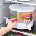 thumbnail image 3 of Amdohai 3 Tanks Beverage Dispenser 1.7L Per Tank Rotating Cold Beverage, 3 of 7