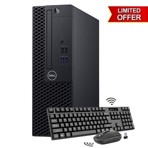 Bureau PC Dell OptiPlex SFF Informatique Intel Core i5 jusqu'à 3,60 GHz 16GB DDR4 RAM 512GB SSD Windows 11 Pro Mouse de clavier sans fil Bluetooth remis à neuf