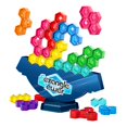 thumbnail image 3 of Tetris Puzzle Board Game Stacking Tower Toy For Kids Balance Building Block Game Parent-Child Interactive Tabletop Activity With 16 Pieces Educational Brain Teaser 0.48 Lbs, 3 of 9