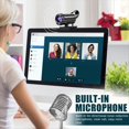 thumbnail image 4 of Autofocus 1080P 2K Webcam Computer Camera HD Network USB Live Webcam Rotatable with Tripod for Live Video Conference, 4 of 5