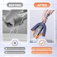 thumbnail image 4 of Sponge Mop Self Squeezing Mop For Floor Cleaning And Dry Use Cleaning Mop Bathroom Kitchen Sponge Mop 15inch (1Set), 4 of 7