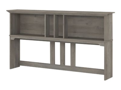 Bush Furniture Salinas - Desk hutch - driftwood gray