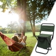 thumbnail image 2 of CHUANK Chaise Pliante de Camping Liquidation Chaise de Pêche avec Sac de Rangement Chaise Pliante d'Extérieur Tabouret de Pêche Compact Tabouret de Camping Portable Chaise de Sac à Dos avec Tissu Oxford Rouge, 2 of 8