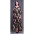 thumbnail image 2 of Bimba Kaftan de Plage Floral, Paréo de Bikini, Robe Maxi pour Femmes, Long Caftan-S-L, 2 of 5
