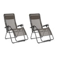 thumbnail image 1 of Lafuma Futura Chaise de Détente d'Extérieur Série Batyline TG, Graphite (Lot de 2), 1 of 7