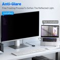 thumbnail image 3 of 22" Computer Privacy Screen Filter for 16:10 Aspect Ratio Widescreen Computer Monitor Protector Shield, Anti-Glare Anti-Scratch Anti Blue Light Desktop PC Monitor Private Protector Film, 3 of 5
