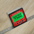 thumbnail image 4 of Digital Magnetic Digital Level Angle Finder Inclinometer for Woodworking Car Repairing Angle Tilt Switch with Backlight, 4 of 6
