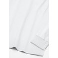 thumbnail image 3 of Hanes T-Shirts à Manches Longues à Col Ras du Cou ComfortSoft pour Hommes, Lot de 4, L, Blanc, 3 of 5