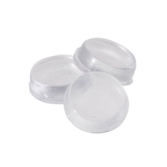 SoftTouch Autoadhésives 1.3 cm Butoirs pour Surfaces Dures, 12 Piéces