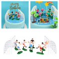 thumbnail image 2 of Football Cake Toppers Accessories Decor for Baking Cupcake Children Soccer Theme B, 2 of 5