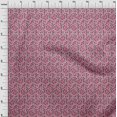 thumbnail image 3 of oneOone Polyester Lycra Fabric Leaves & Floral Block Print Sewing Fabric BTY 56 Inch Wide, 3 of 4