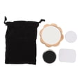 thumbnail image 2 of Coffee Machine Reflective Mirror Extraction Coffee Maker 360 Degree Rotating Visible Observation Mirror Flower Shape Coffee Maker Accessories for Home Barista Cafe, 2 of 7