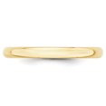 thumbnail image 2 of 10K Yellow Gold 2.5mm Light Weight Half Round Band Size 6.5, 2 of 3