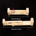 thumbnail image 3 of Binwennn Wooden Bracelet Maker Adjustable Bracelet Maker U Shape Wooden Frame Bracelet Kit DIY Wristband Rope Knot Braided Fixing Tools Diy Knitting compatible with Machine 22 Knitting compatible with, 3 of 7