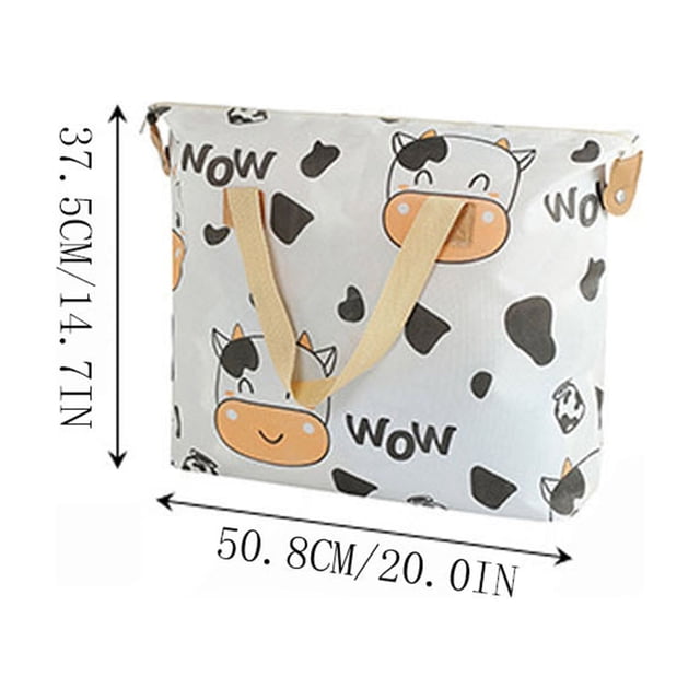 EGNMCR Closet Organizers and Storage, Storage Trunks & Bag Largecapacity Storage Bag With Handle Largecapacity Storage Bag Foldable Storage Bucket For Quilt Blanket Receive ba