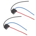 thumbnail image 2 of LED Bulb Connector,2pcs Headlight Sockets H4 Relay Harness Headlight Socket Compact and Lightweight, 2 of 8